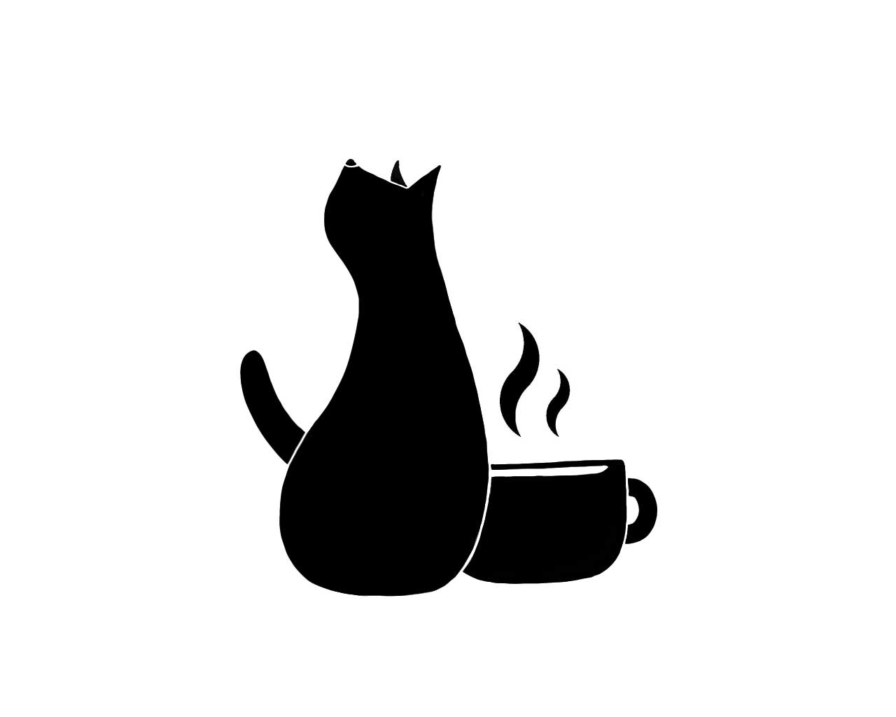 杜ノ珈琲　黒猫